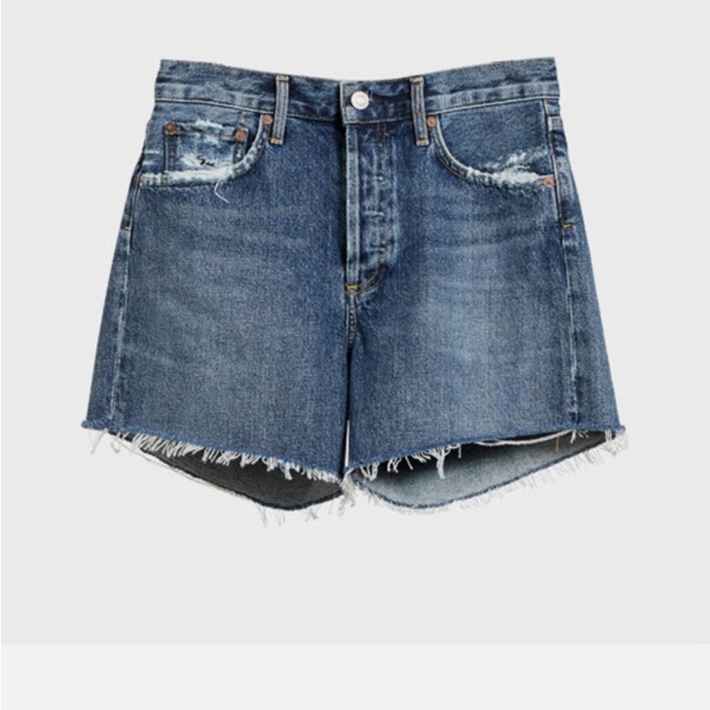 AGOLDE Reese Shorts in Precision, Size 28